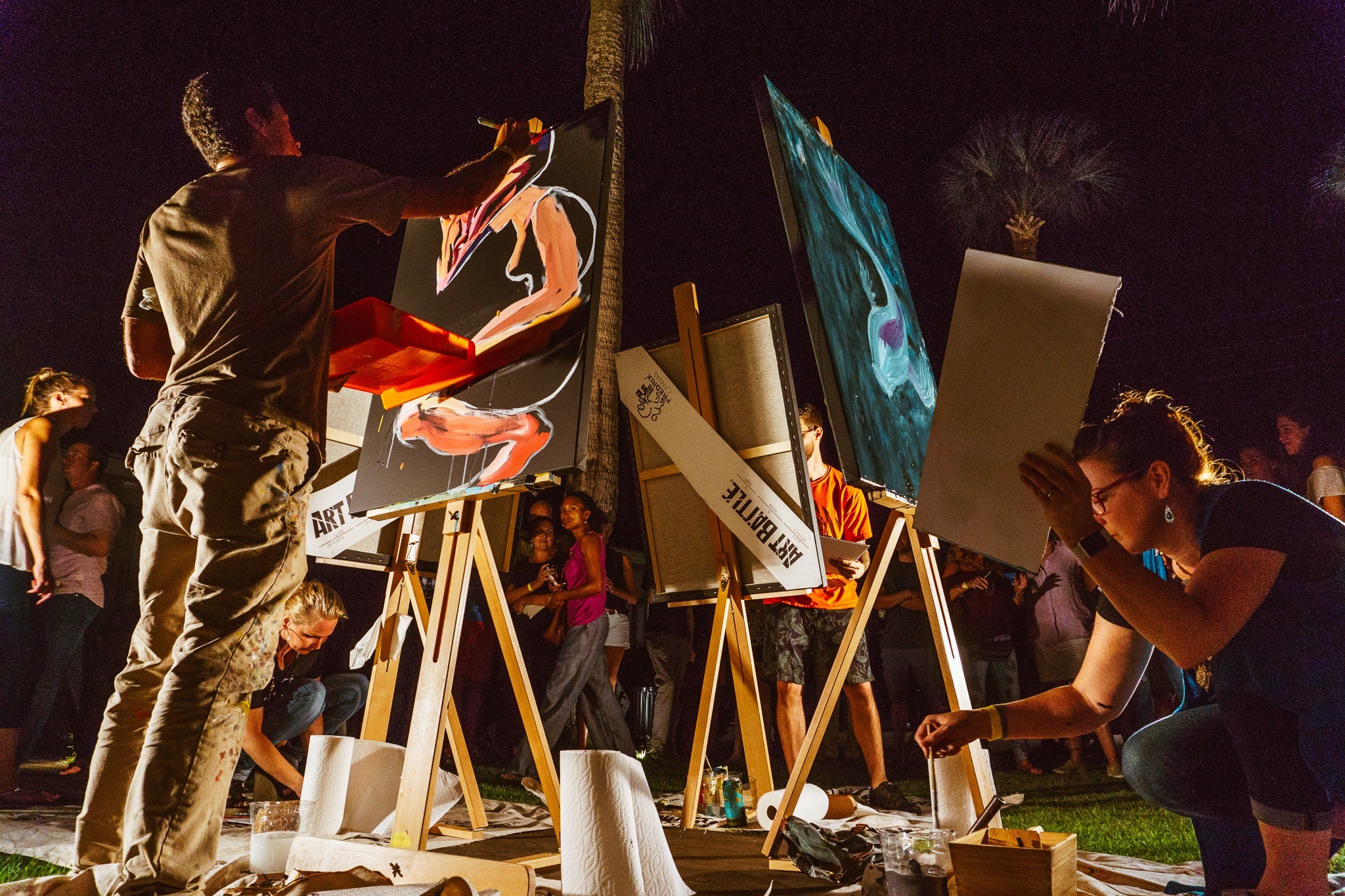 Art Battle at Victoria Yards Johannesburg